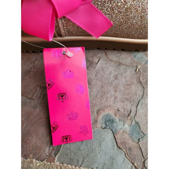 Girls Juicy Size 4 Sparkly Boots By Juicy Couture - Picture 9 of 10
